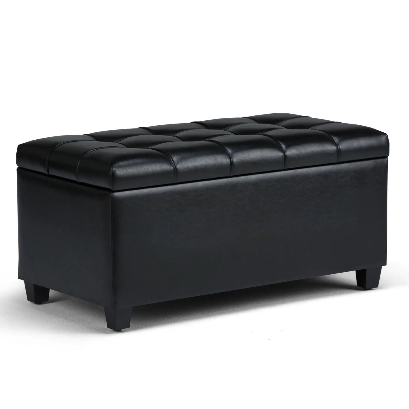 Sienna - Upholstered Storage Ottoman Bench by HouseOfZazla