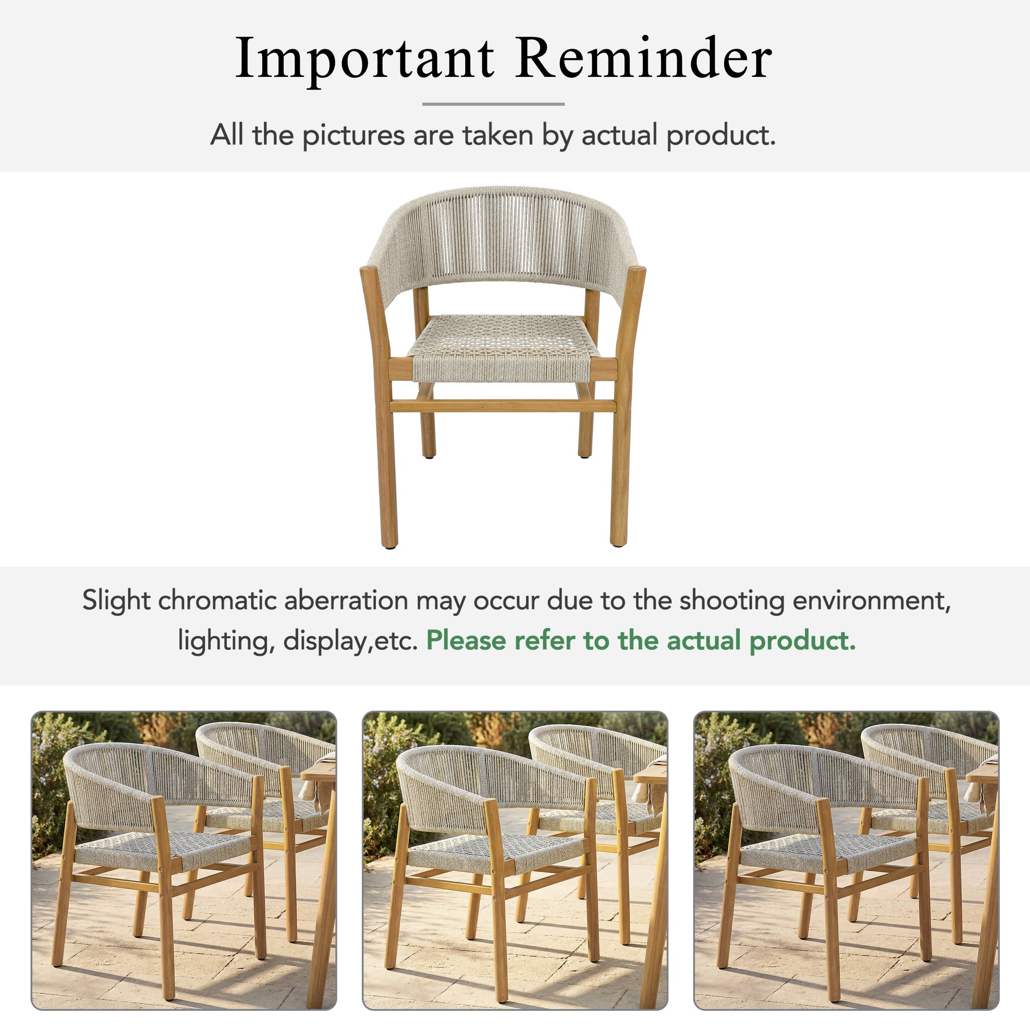 Outdoor Accent Chair Set 2 Person Seating Group by HouseOfZazla