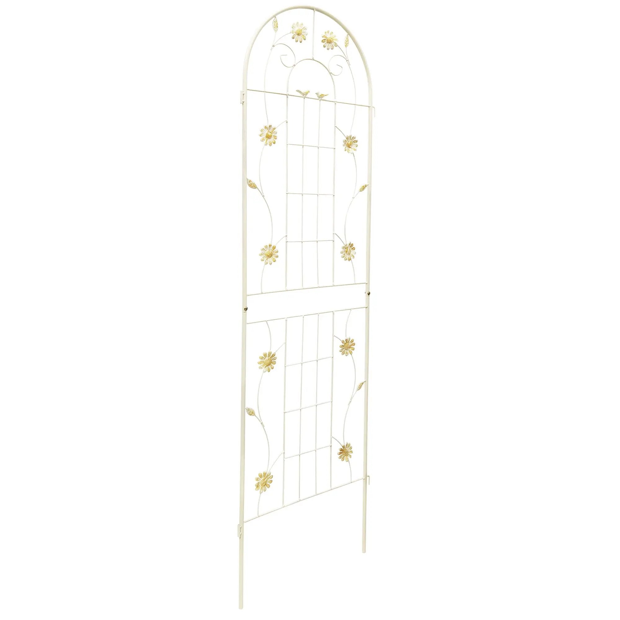 Metal Garden Trellis Rustproof Trellis For Climbing Plant Outdoor Flower Support by Unique Piece Furniture