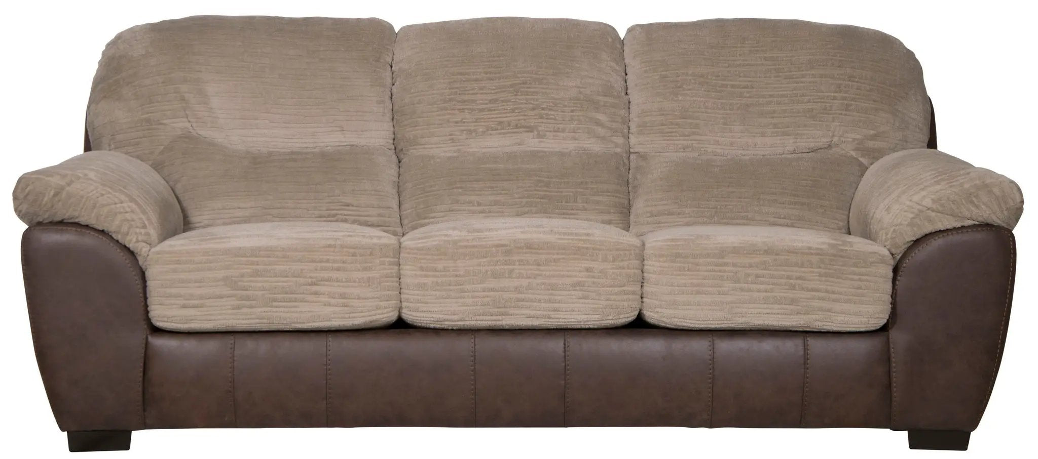McMahon - Sofa With Drop Down Table - Bark by Unique Piece Furniture