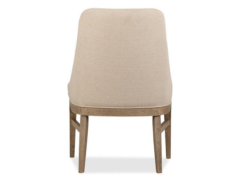 Tristan - Upholstered Arm Chair (Set of 2) - Swiss Coffee, photo 3 of 7