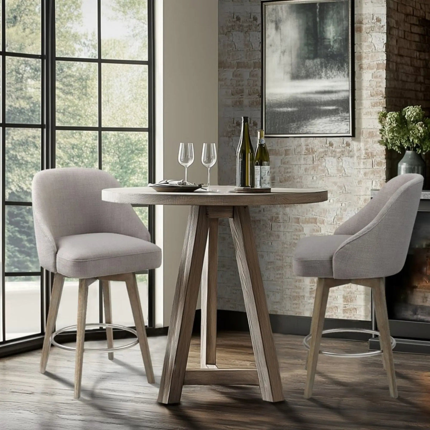Counter Stool With Swivel Seat by HouseOfZazla
