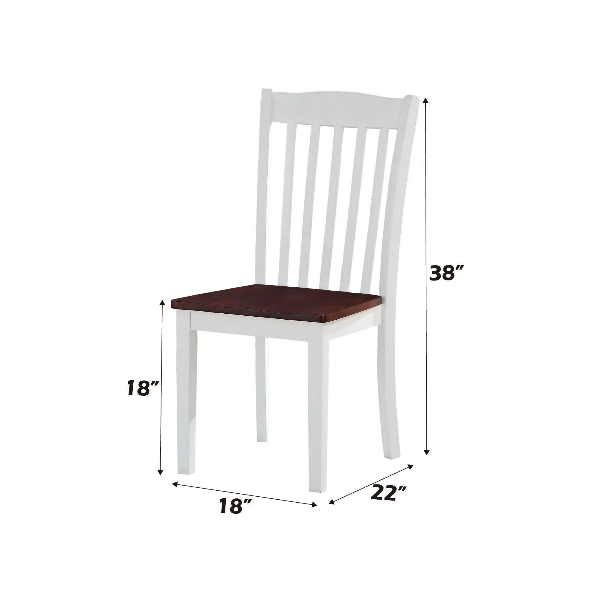 Leigh - Side Chair (Set of 2) - White by HouseOfZazla