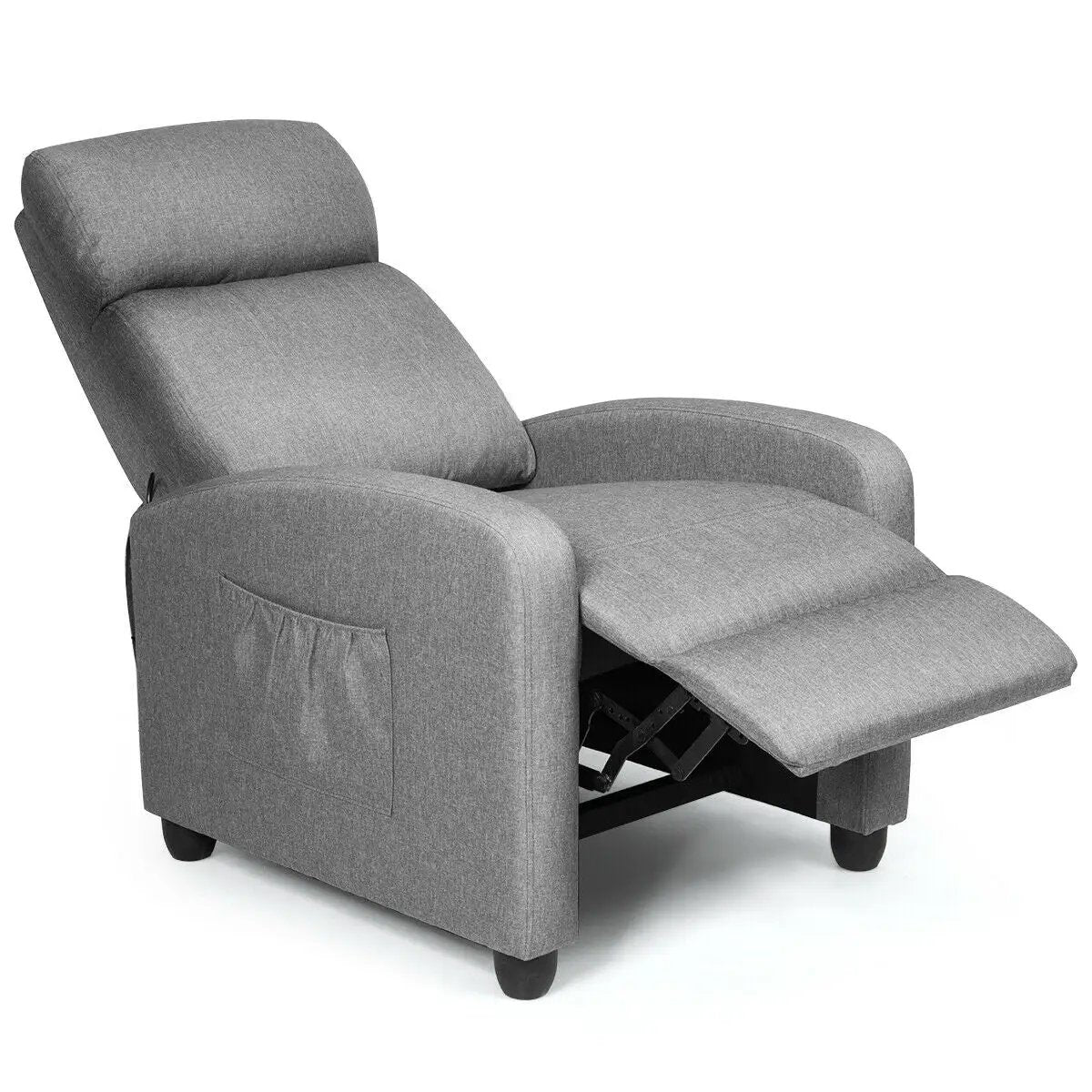 Recliner Sofa Wingback Chair with Massage Function by DirectDeals