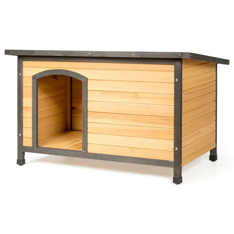 Wood Extreme Weather Resistant Pet Log Cabin by DirectDeals