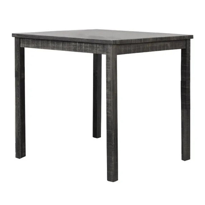 Transitional Counter Dining Set With 4 Tufted Stools by HouseOfZazla