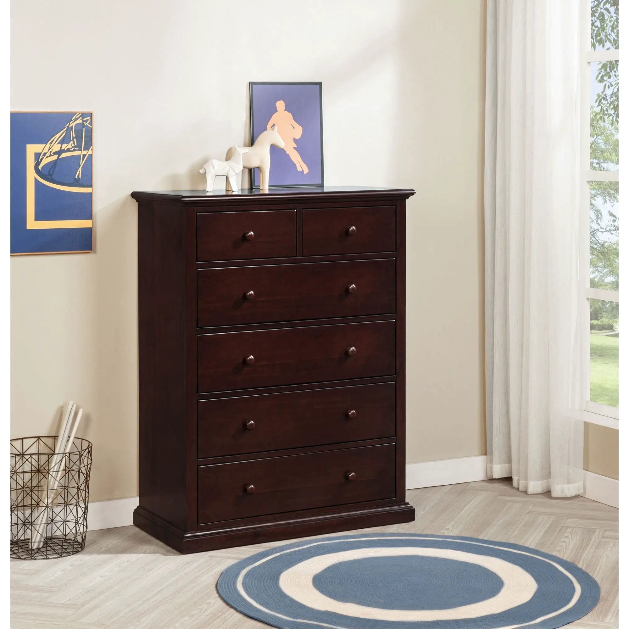 Anzio - 6 Drawer Bedroom Chest by HouseOfZazla
