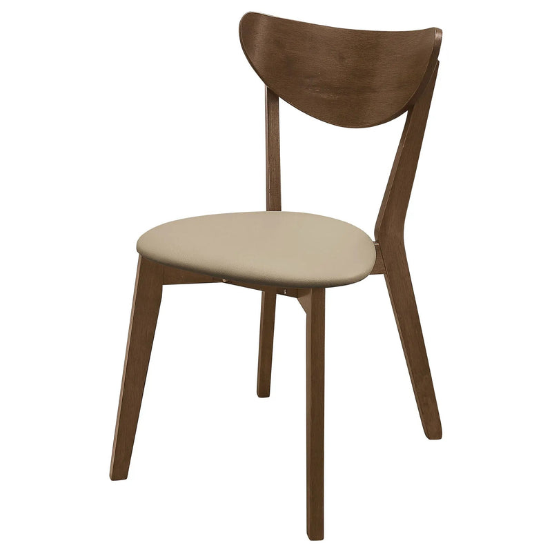Kersey Wood Dining Side Chair Chestnut (Set of 2) by Unique Piece Furniture