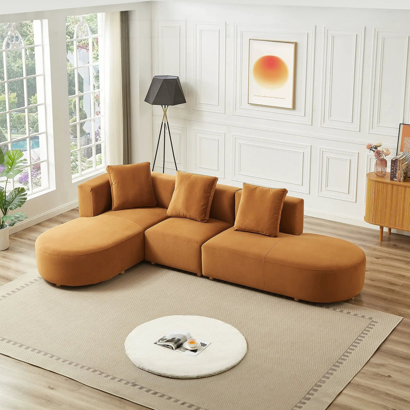 Orby - Stylish Sectional Sofa by HouseOfZazla