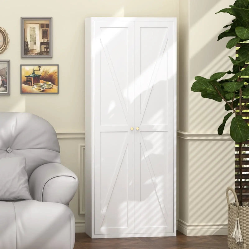 Adjustable 2 Door Storage Cabinet With Adjustable Shelves by HouseOfZazla