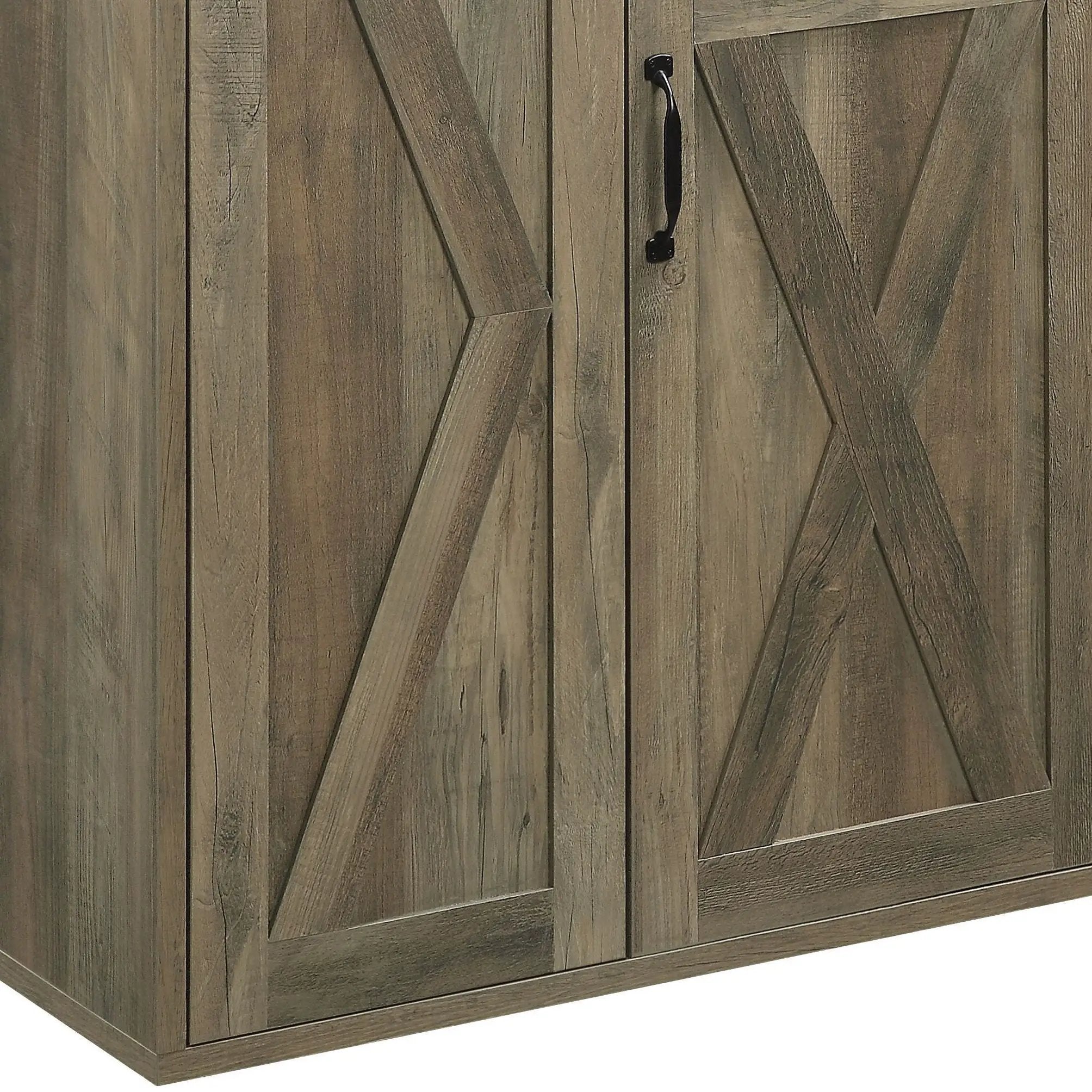 Abiram - Rustic Server - Oak by HouseOfZazla