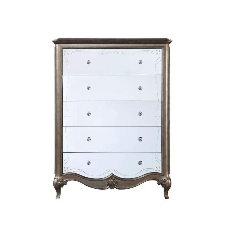 Esteban - Chest - Antique Champagne by Unique Piece Furniture