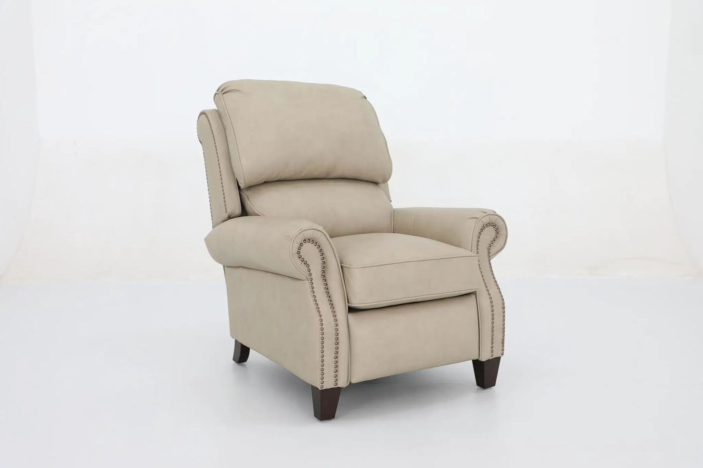 Churchill - Push Thru The Arm Recliner - Cabernet by Unique Piece Furniture