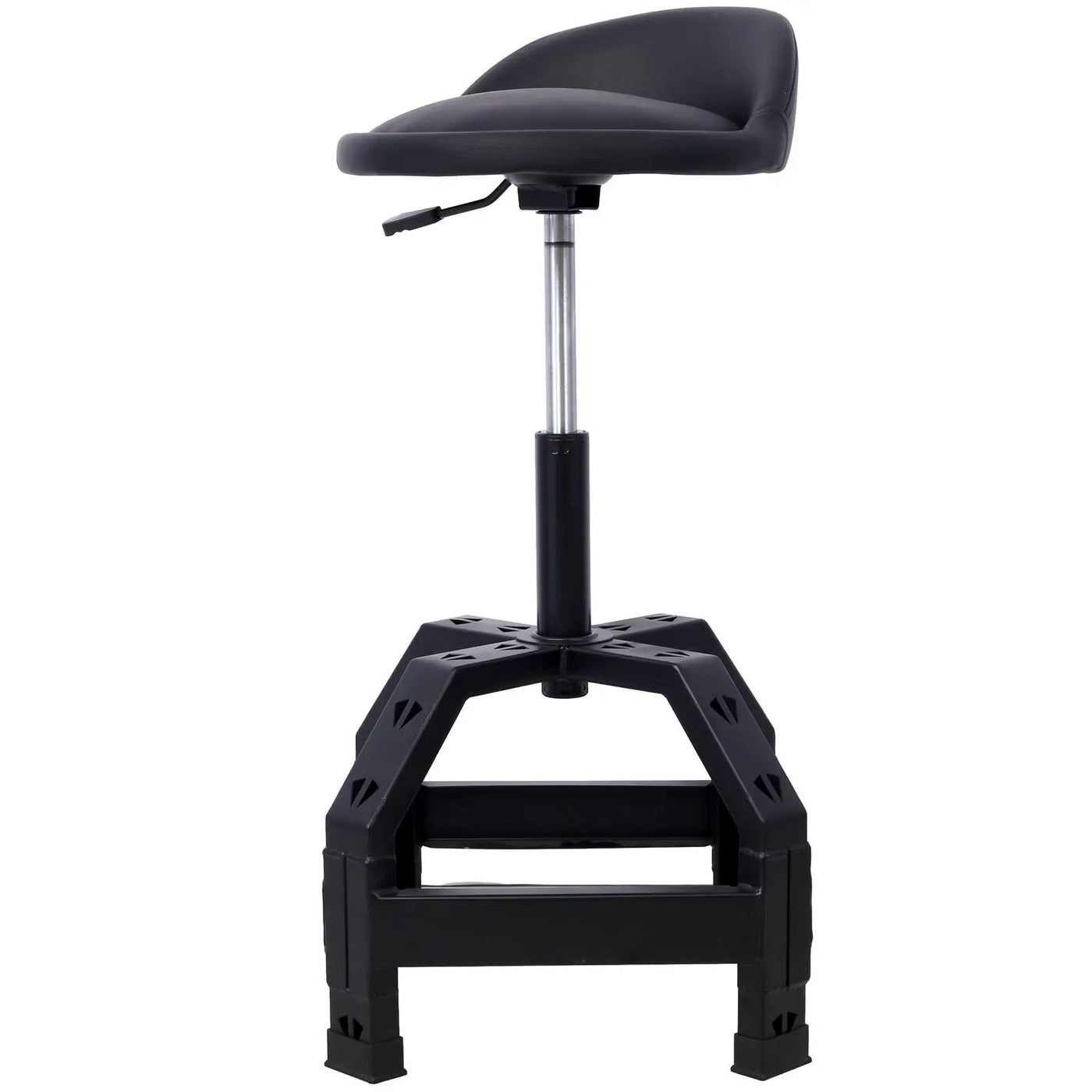 Pneumatic 360 Degree Swivel Stool, Mechanics Rolling Creeper Seat, Heavy Duty Mechanics Stool by HouseOfZazla