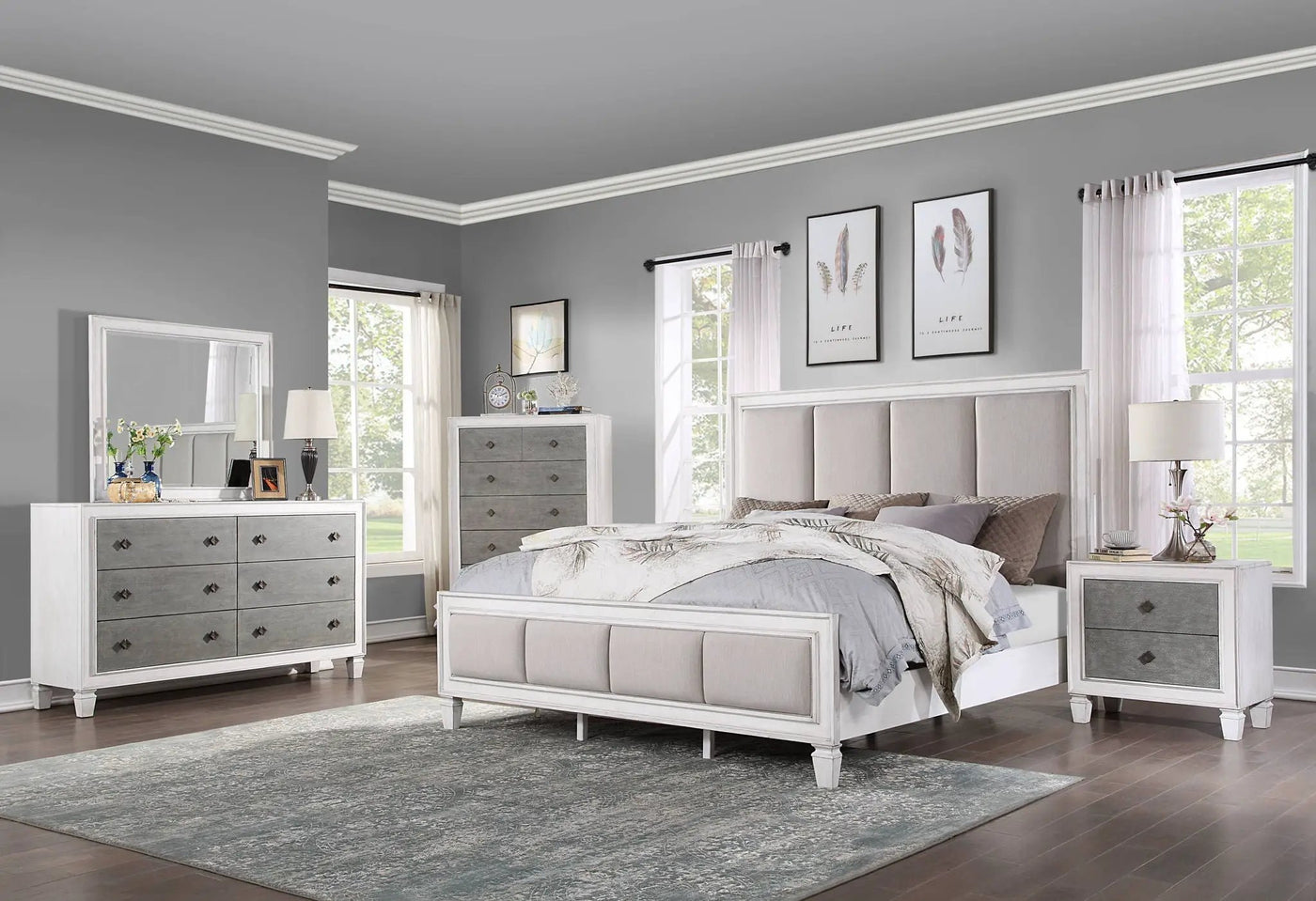 Katia Upholstered Bed by HouseOfZazla