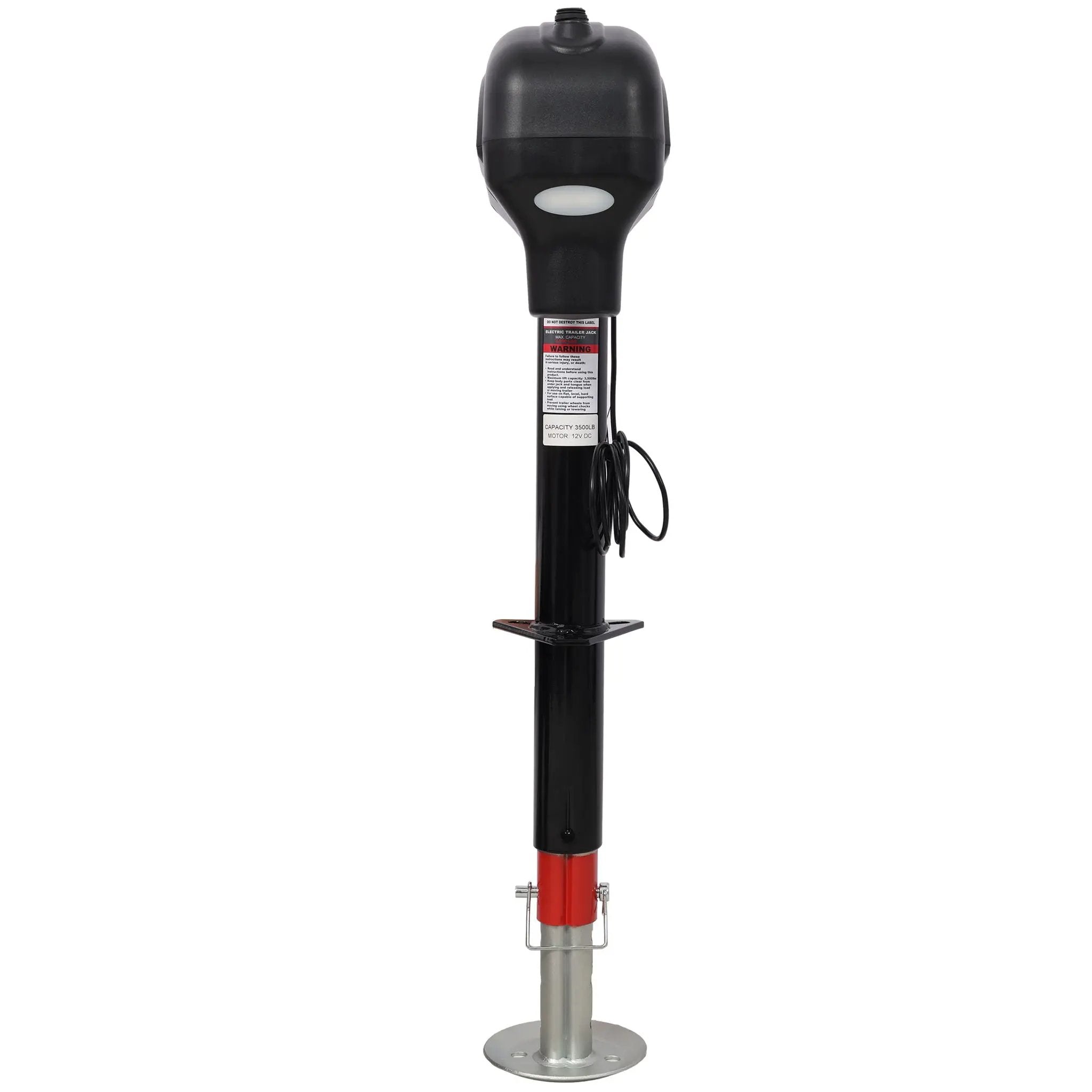 Electric Power Tongue Jack 3500Lbs Capacity with Waterproof Cover by HouseOfZazla