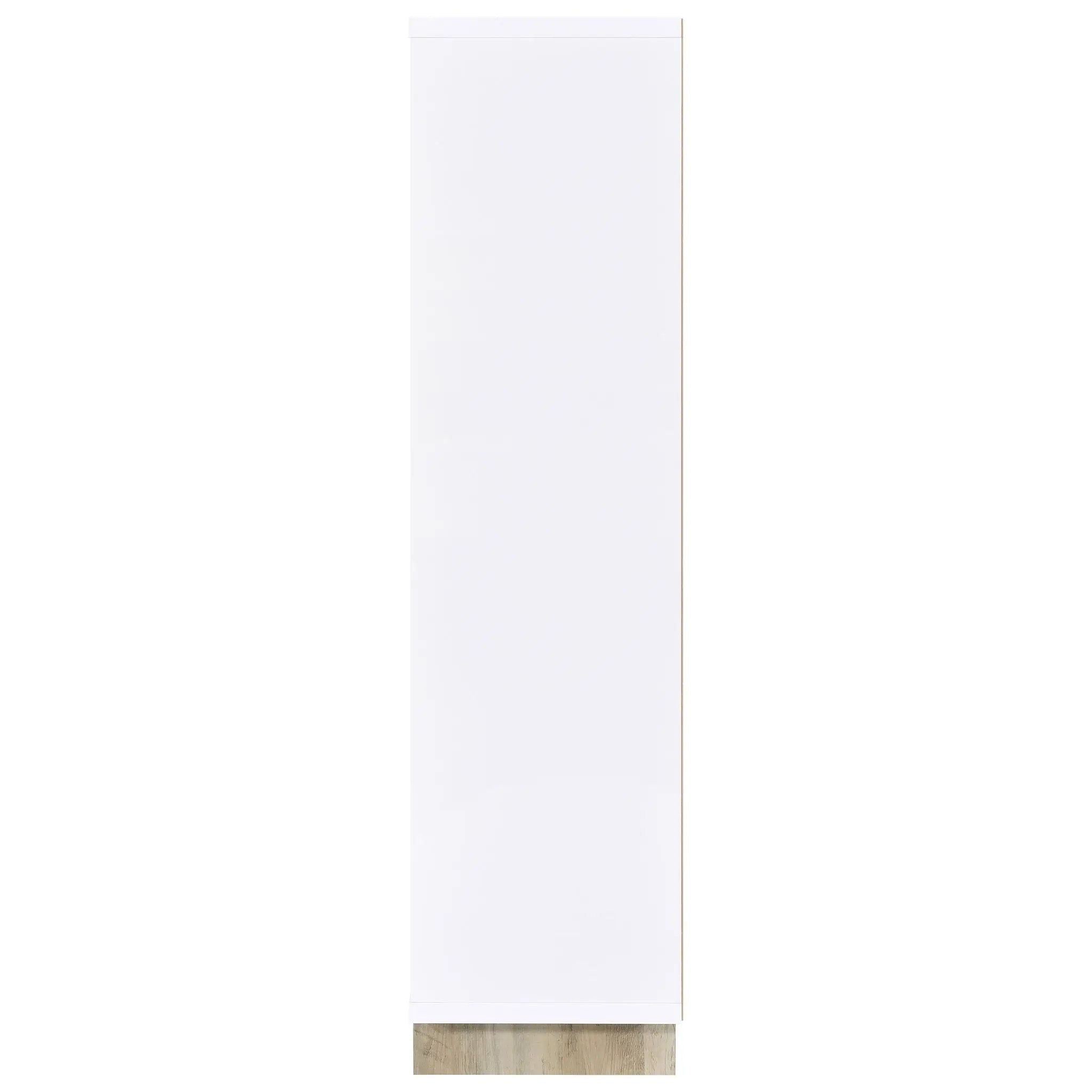 Geilys - 8 Shelf Bookcase With Arch Details - White