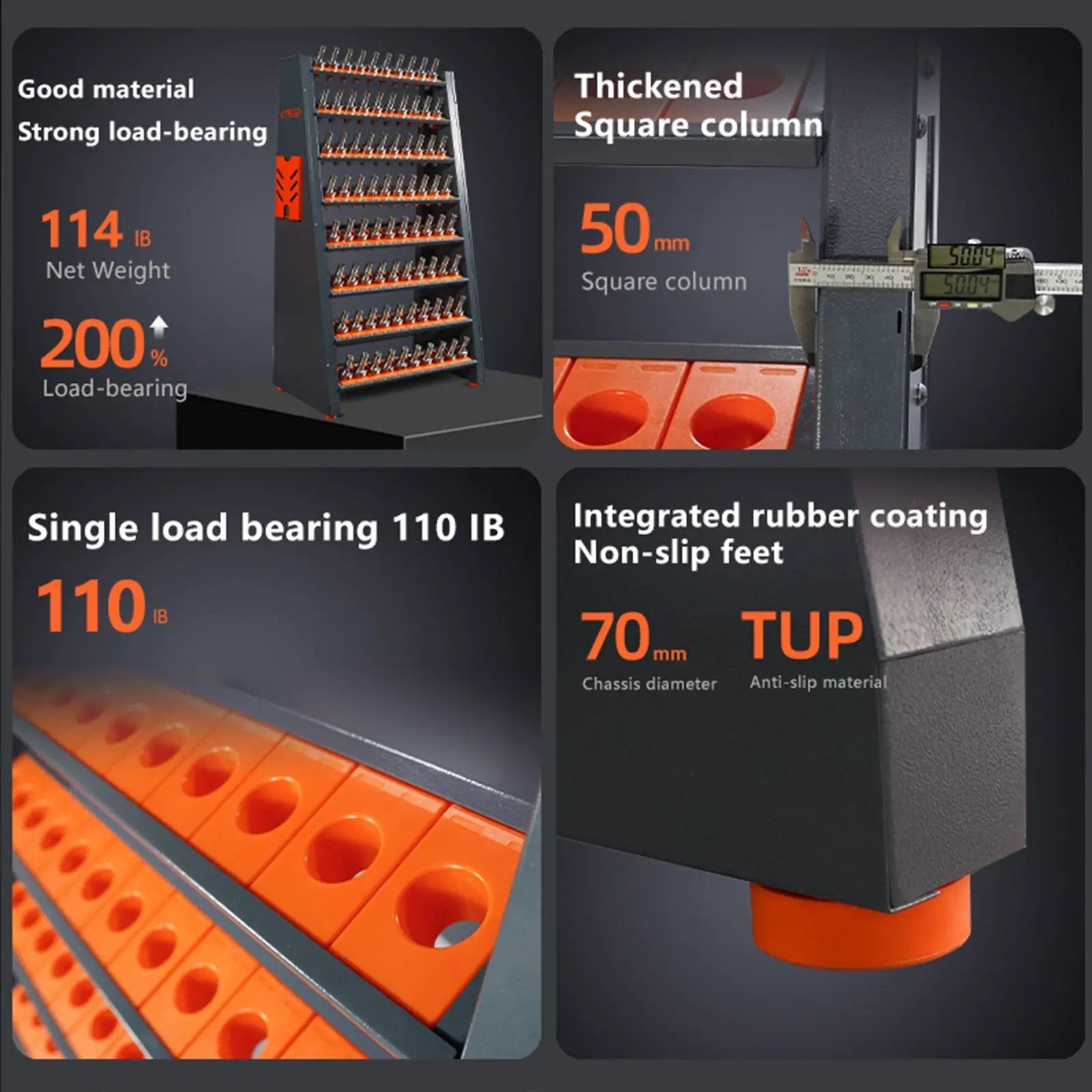 Multifunctional CNC Tool Rack CAT40 Tool Holder by HouseOfZazla