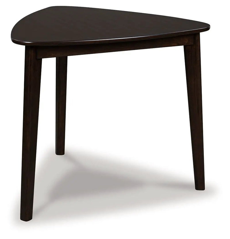 Mallenette - Triangle Dining Room Table - Merlot by Unique Piece Furniture