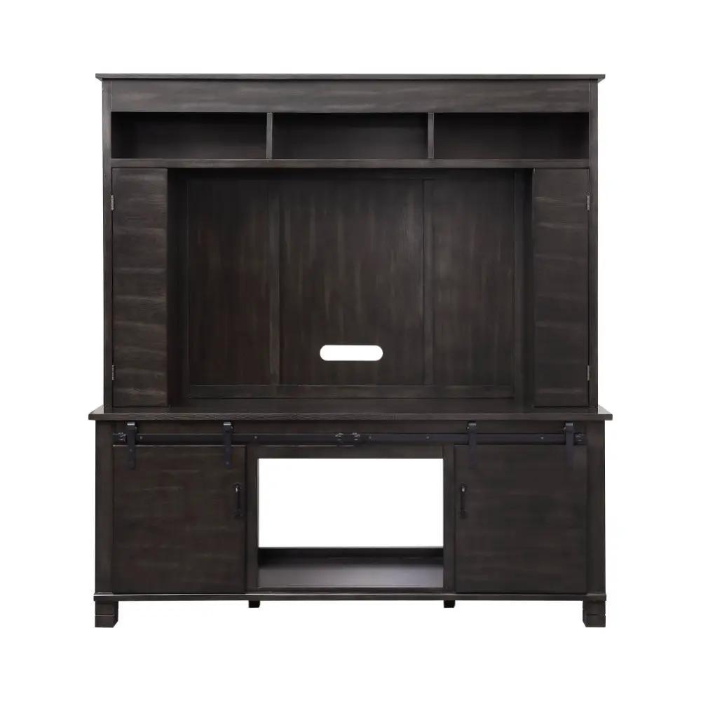 Apison - Entertainment Center (Include 91617Fir) - Espresso by Unique Piece Furniture