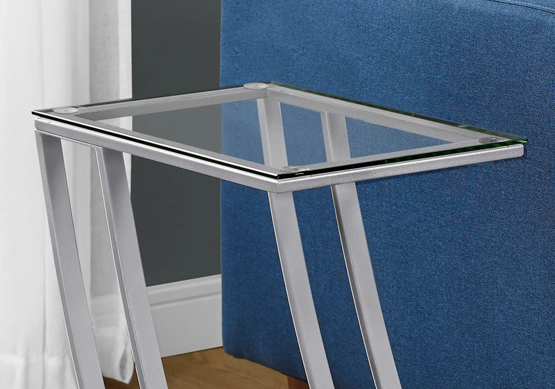 Accent Table, C - Shaped, Sturdy Construction, Contemporary & Modern by Unique Piece Furniture