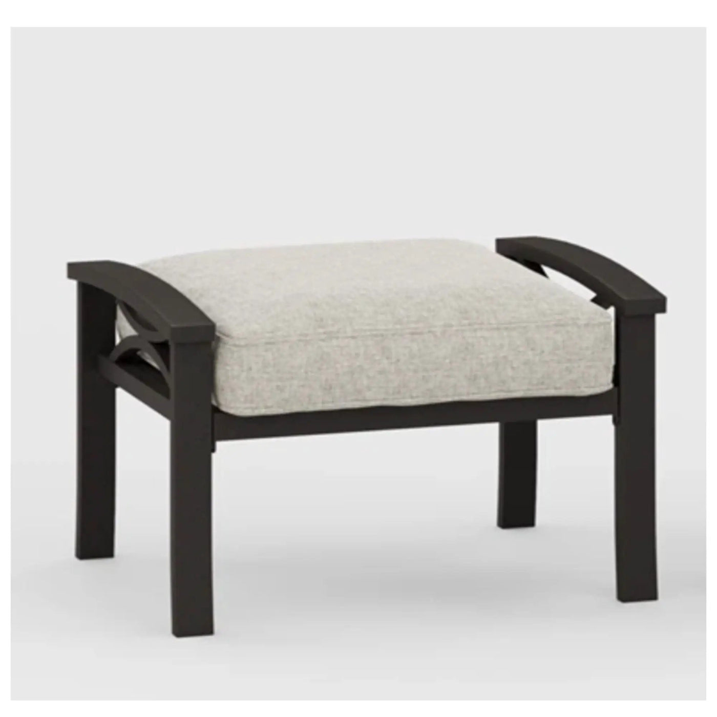 Modern All-Weather Ottomans With Cushions (Set of 2) by HouseOfZazla