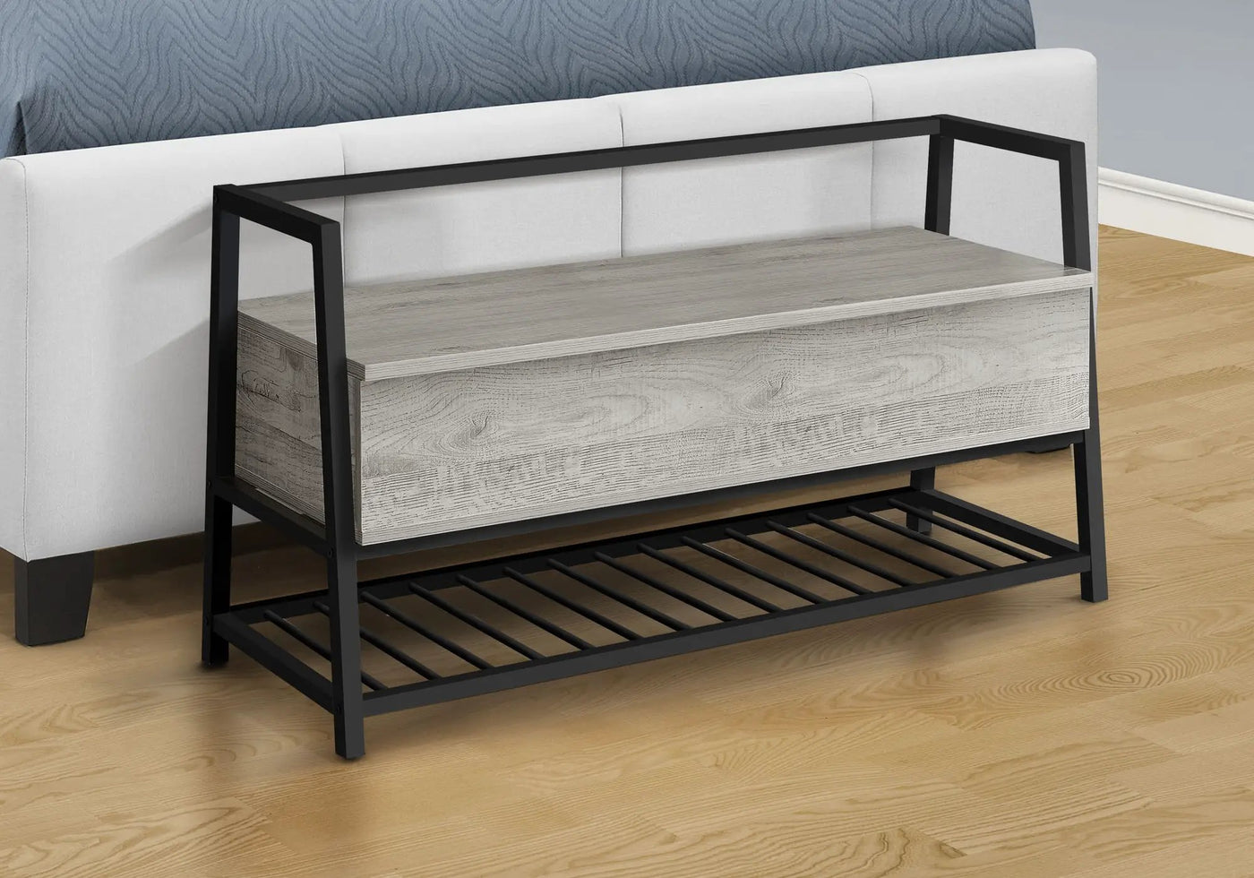 Bench Storage, Rectangular, Contemporary & Modern by HouseOfZazla
