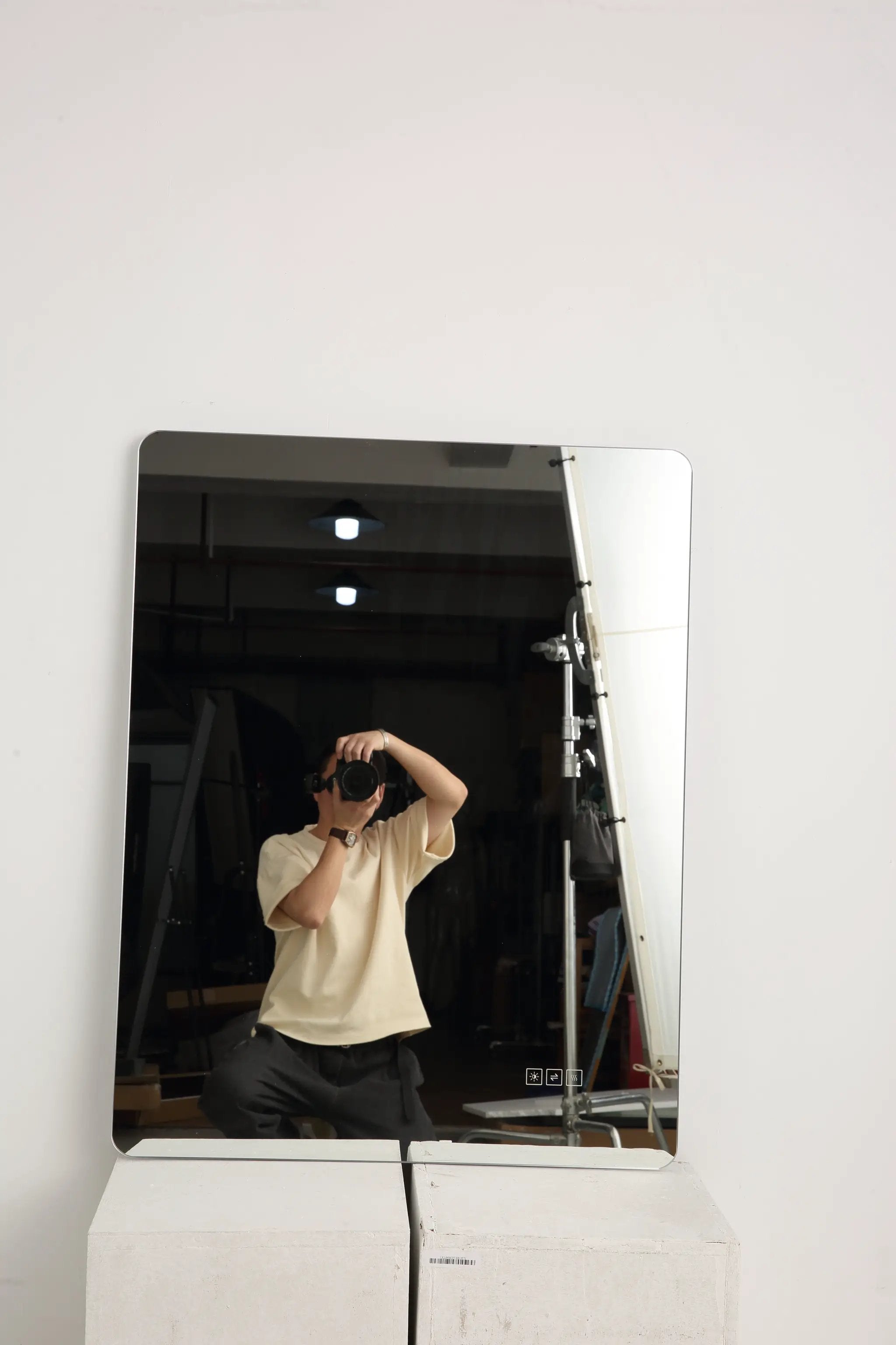 LED Backlit Bathroom Mirror with Anti-Fog Functionality by HouseOfZazla