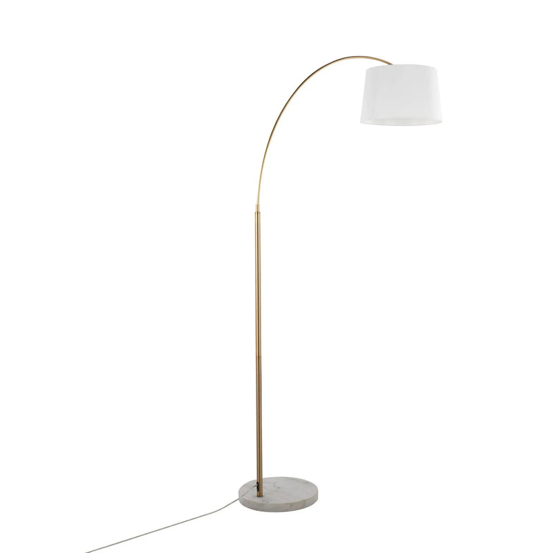 March - Contemporary Floor Lamp & Elegant Finish by HouseOfZazla