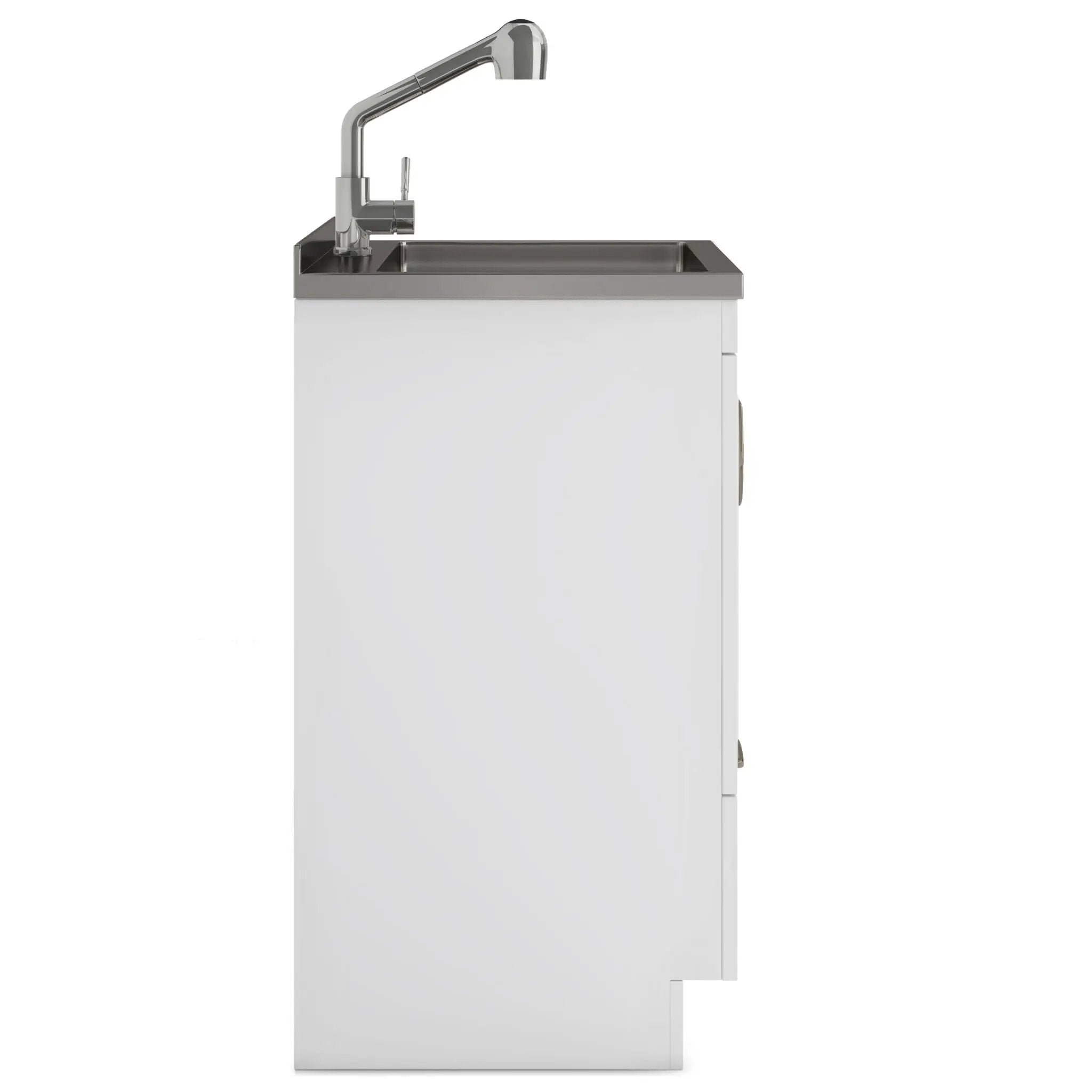 Cardinal - Laundry Cabinet With Faucet And Sink - White - Wood by HouseOfZazla