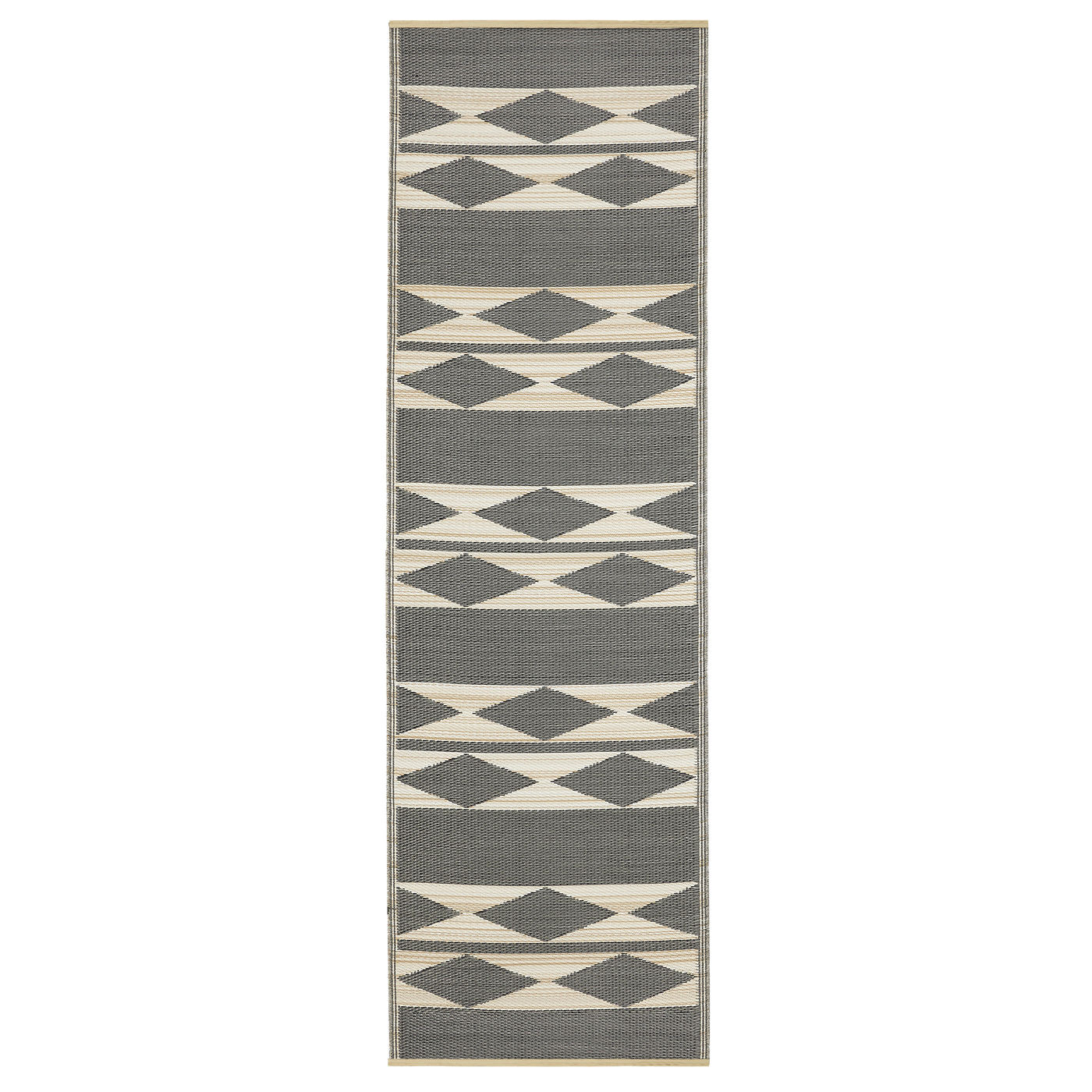Cairo - Natural & Black Outdoor Rug for Patio by Fab Habitat
