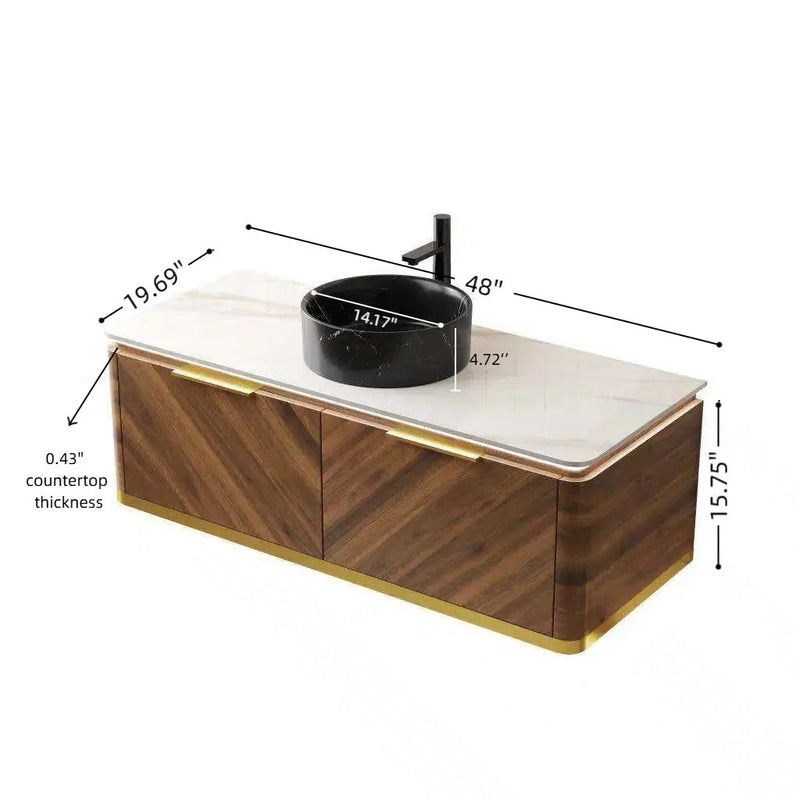 DIPA 48" Bathroom Vanity & Sink by HouseOfZazla