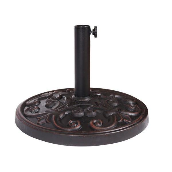 Gobi Resin Umbrella Base - Bronze