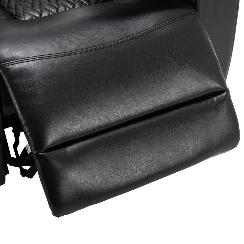 270 Degree Swivel Power Recliner With Tray Table, Phone Holder, Cup Holder, USB Port by HouseOfZazla
