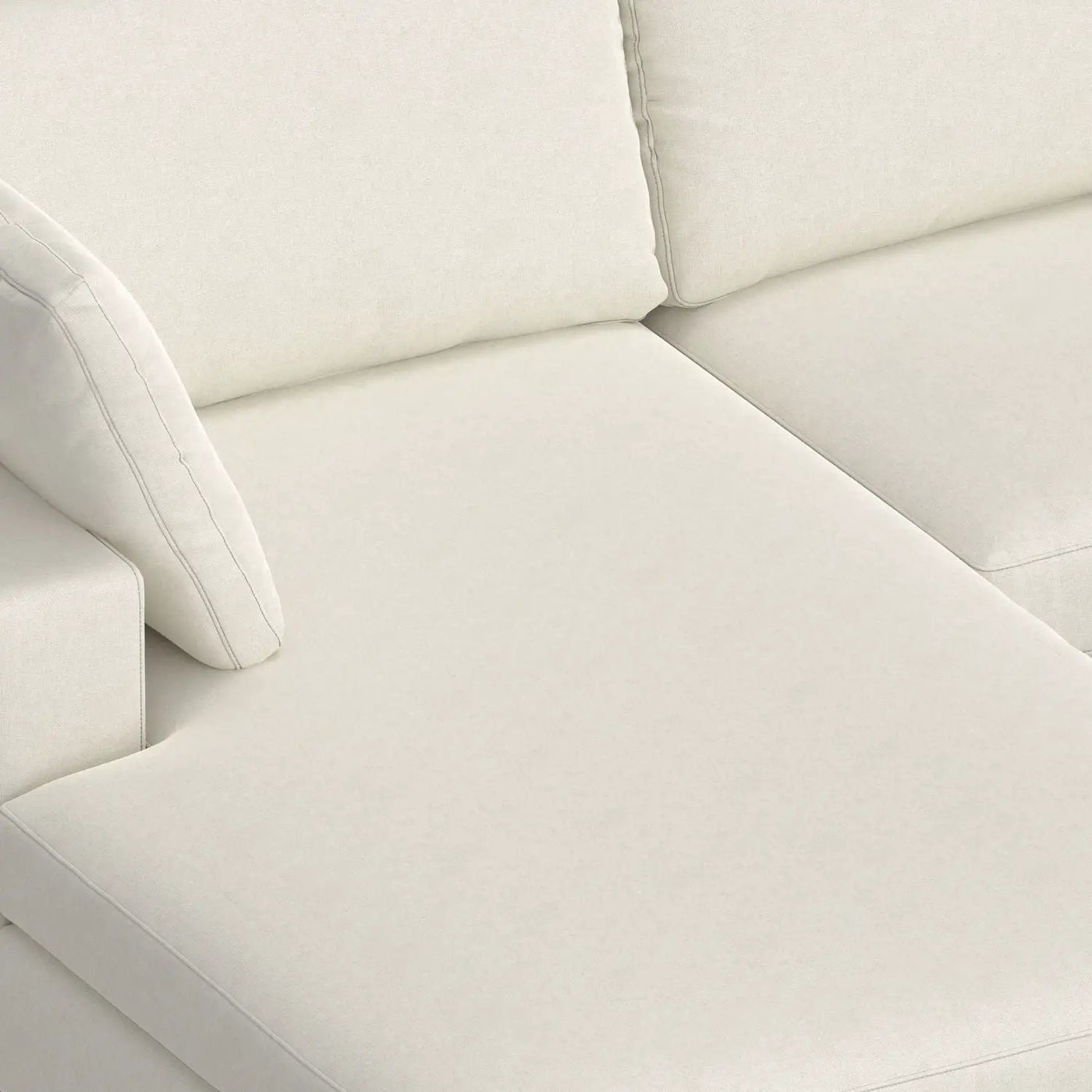 Charlie - Upholstered Deep Seater Sectional Sofa by HouseOfZazla