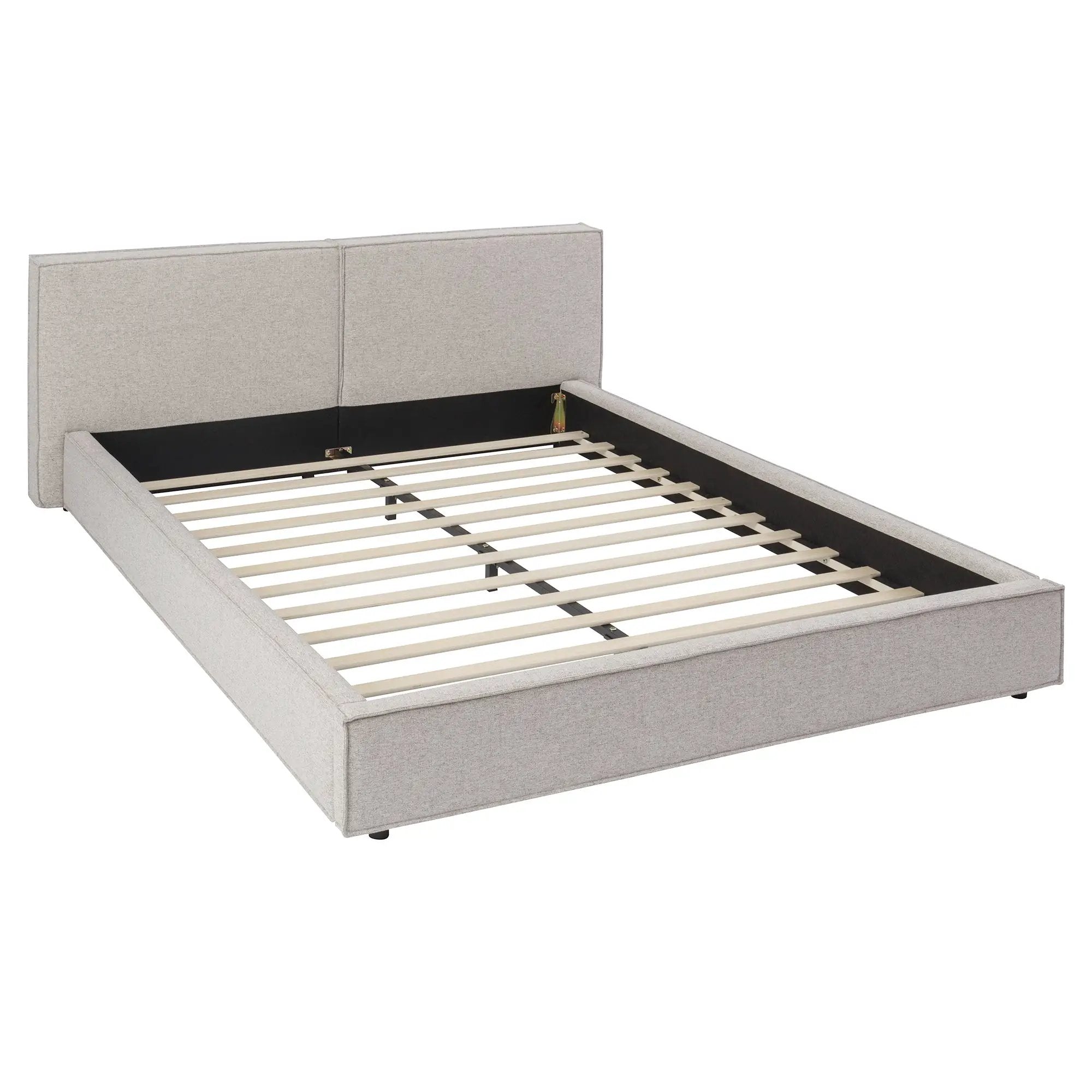 Modern Tufted Queen Size Upholstered Platform Bed Frame by HouseOfZazla