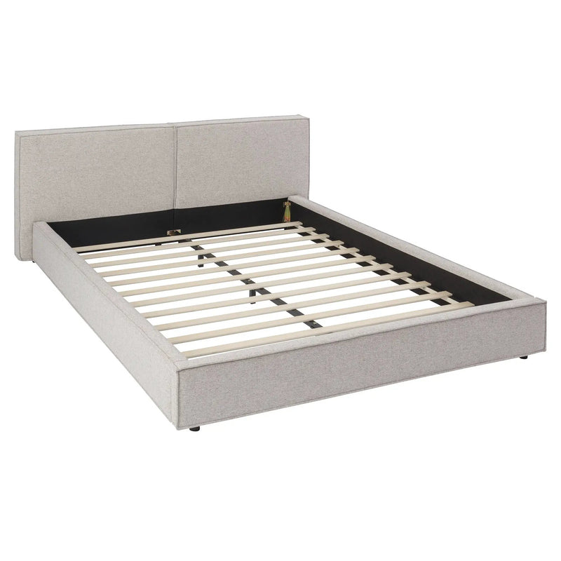 Modern Tufted Queen Size Upholstered Platform Bed Frame by HouseOfZazla