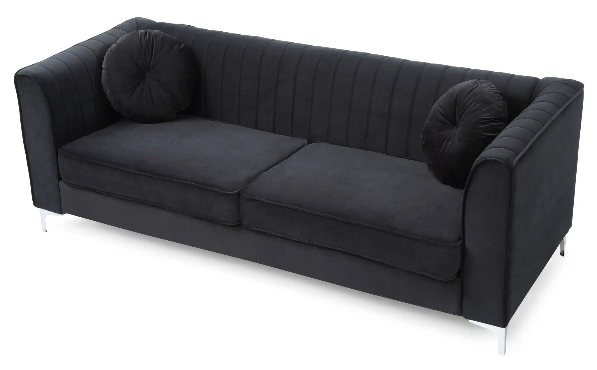 Delray - Micro Suede Sofa by HouseOfZazla