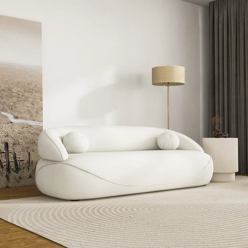 Andrew - Boucle Sofa by HouseOfZazla