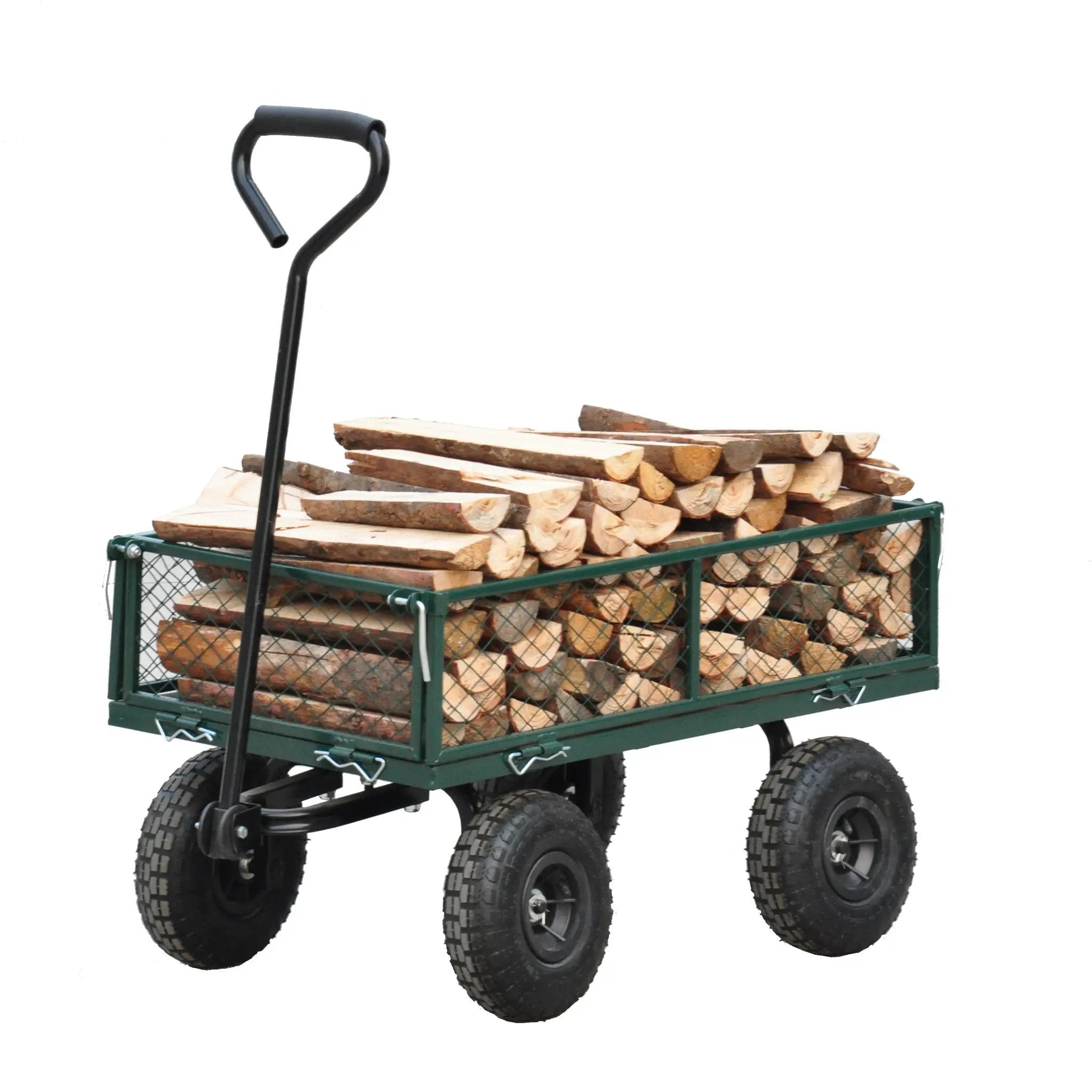 Wagon Cart Garden Cart Trucks in Green by HouseOfZazla