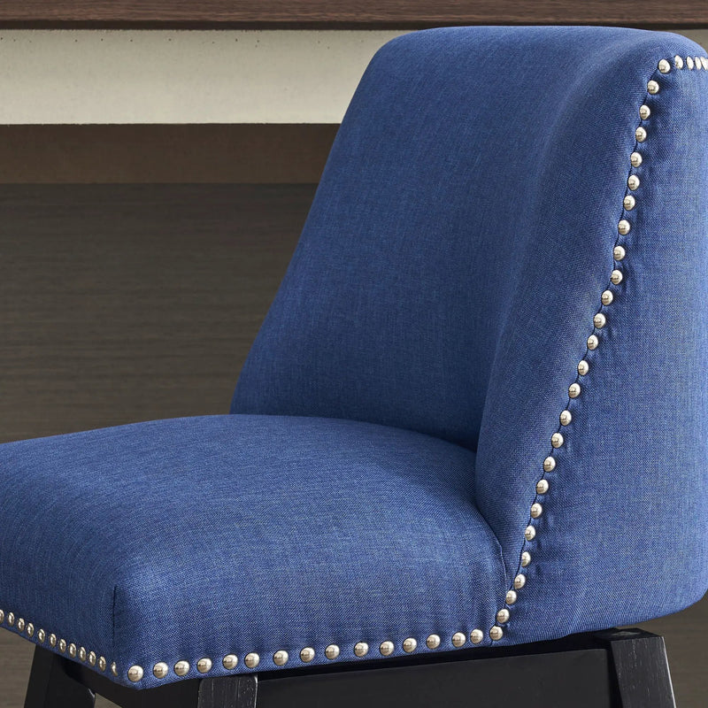 Upholstered Swivel Bar Stool by Unique Piece Furniture