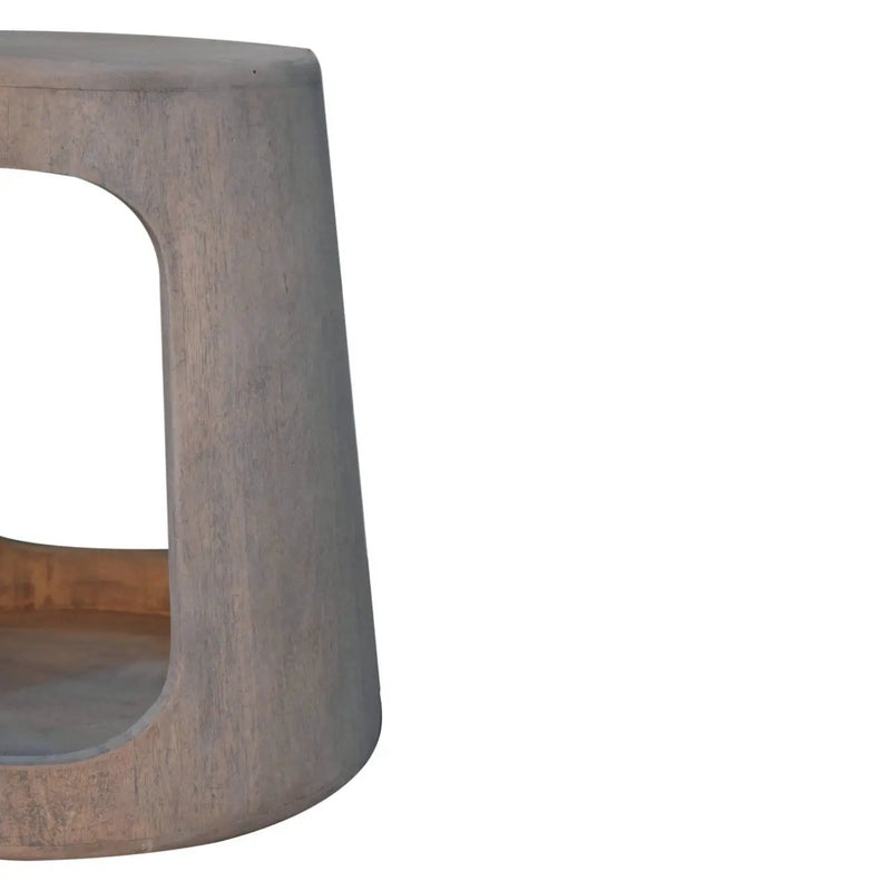 Open Side Table - Gray Ash by HouseOfZazla