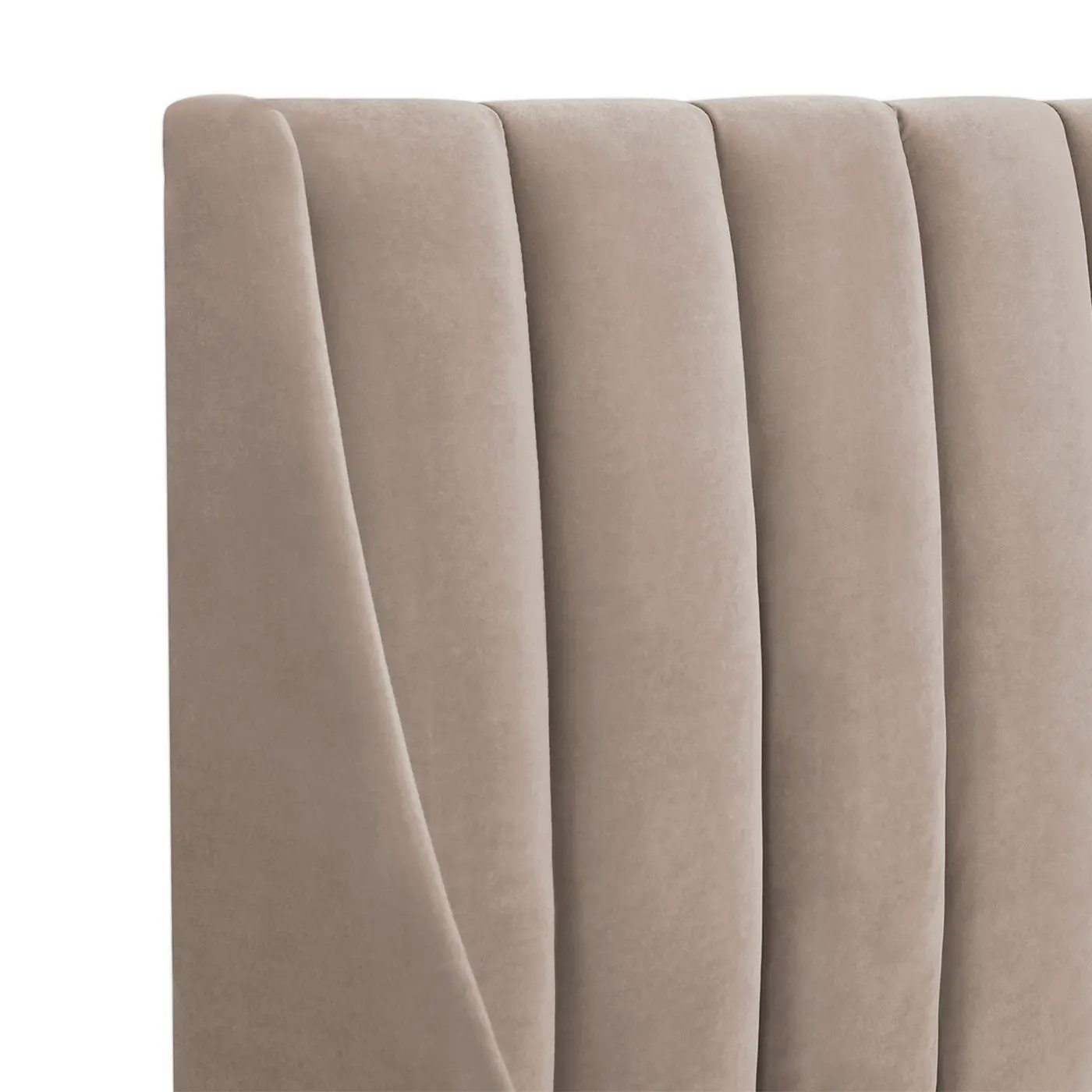 Aspen - Vertical Tufted Modern Headboard Platform Bed Set by HouseOfZazla