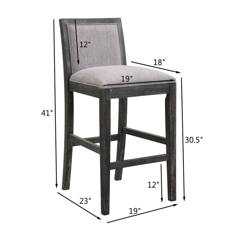 Upholstered Barstools (Set of 2) by HouseOfZazla