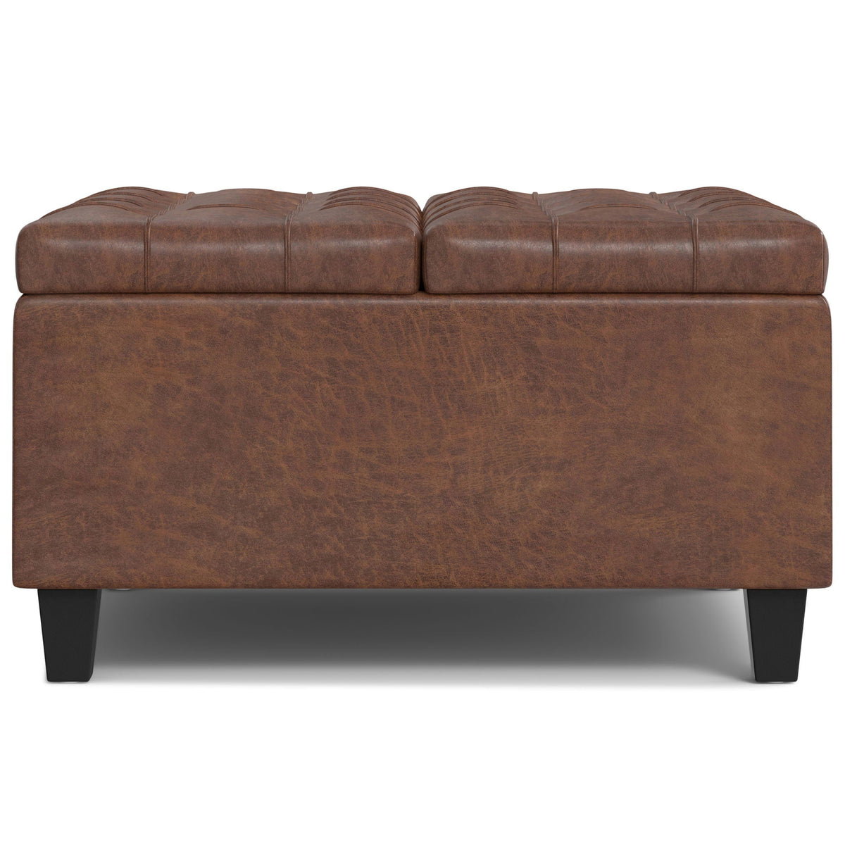 Large Storage Ottoman Coffee Table with Split Lift-Top - Faux Leather, Multiple Colors, photo 11 of 40