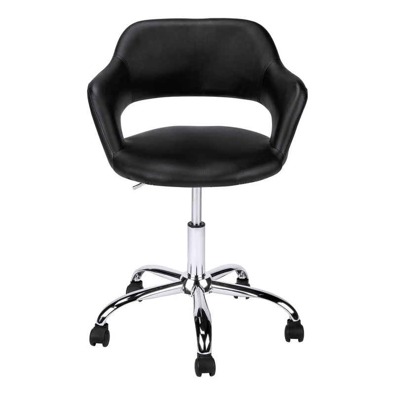 Office Chair, Adjustable Height, Swivel, Ergonomic, Armrests, Contemporary by Unique Piece Furniture