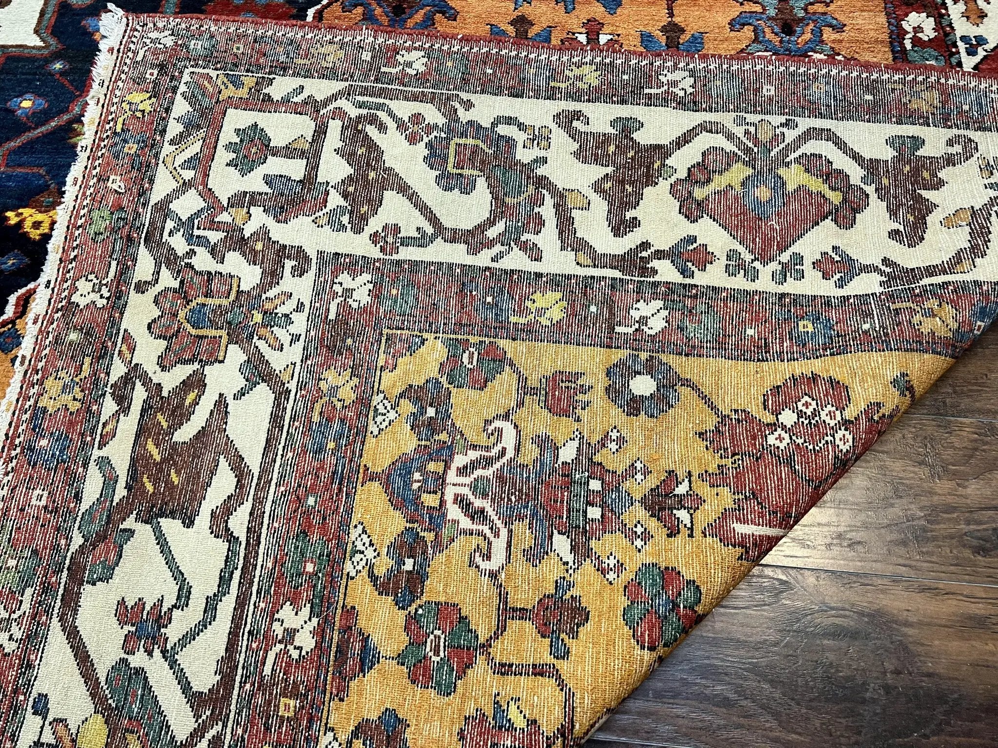 Antique Persian Bakhtiari Rug 14x19 – Rare Palace Size Carpet by Jewel Rugs