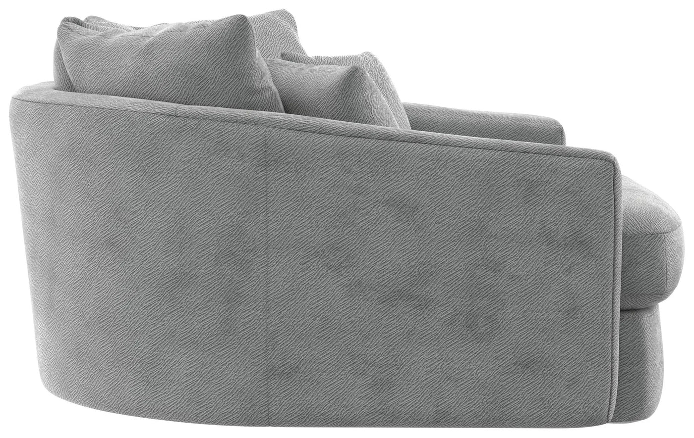 Matty - Round Accent Cuddle Chaise by Unique Piece Furniture