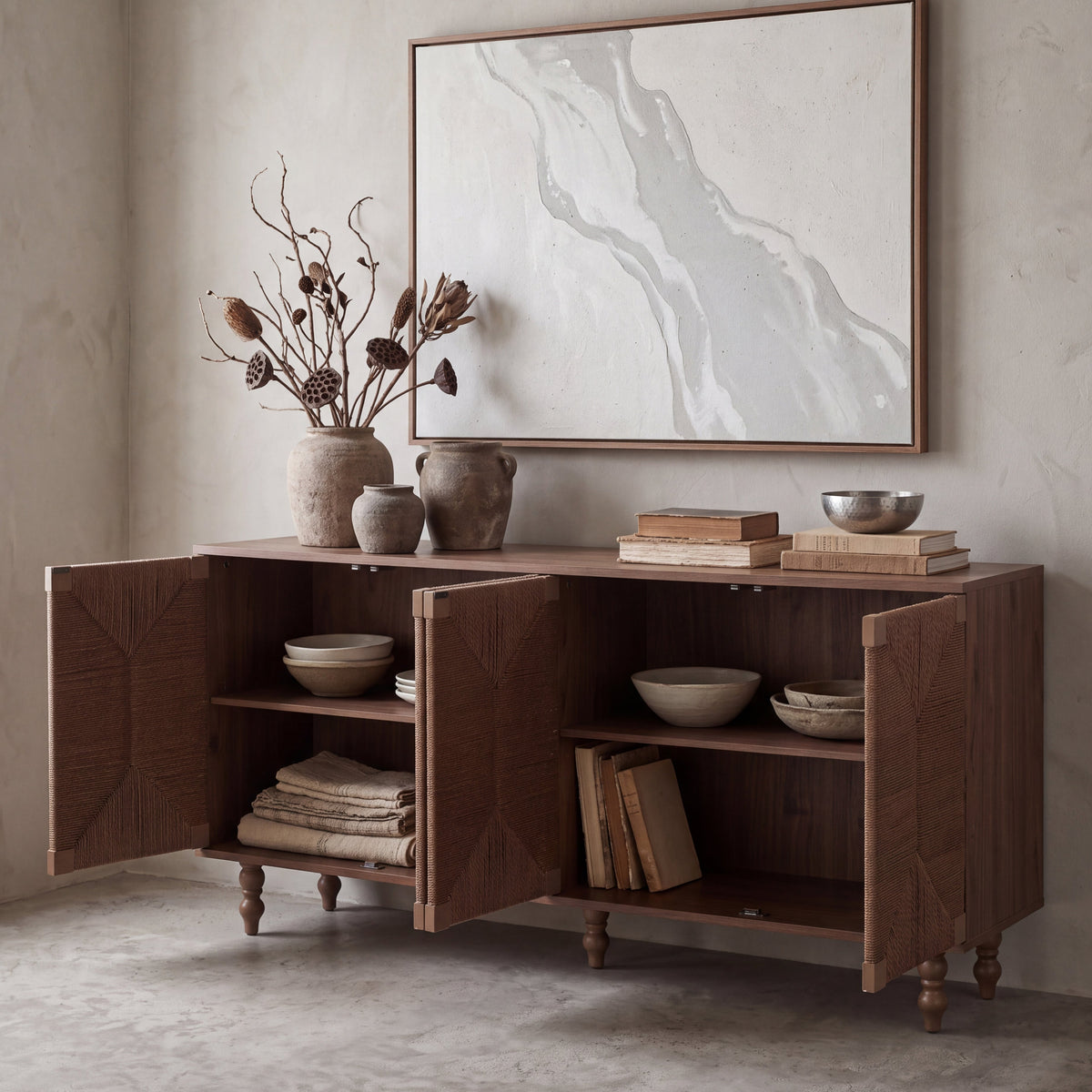 Accent Sideboard Buffet with MDF Construction, photo 4 of 10
