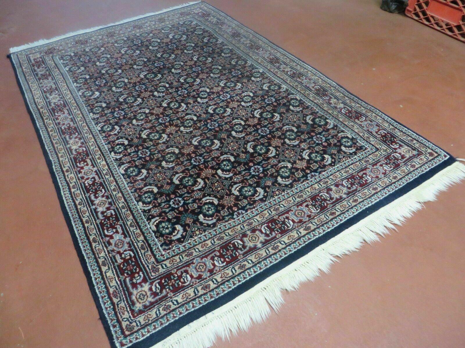 4' X 6' Vintage Handmade Indian Amristar Wool Rug Carpet Nice by Jewel Rugs